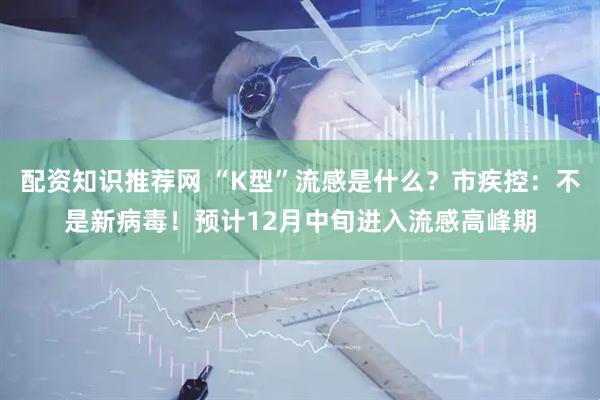 配资知识推荐网 “K型”流感是什么？市疾控：不是新病毒！预计12月中旬进入流感高峰期